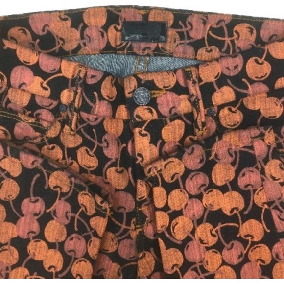 24 THE LOOKER (CHERRY JEANS) by Mother NWOT (203) - Picture 5 of 7